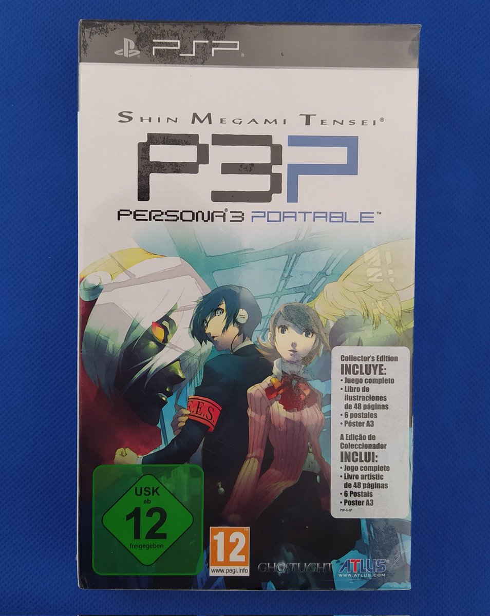 RafaR49914264's tweet photo. N° 149 Persona 3 Portable. #PSP #coleccion #precintado https://t.co/oYW4624C0I