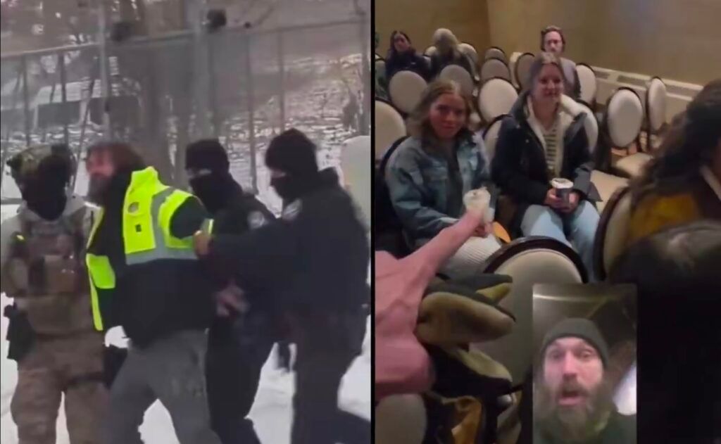 ProtestiaNet's tweet image. Insurgency News: Activist Who Disrupted Minneapolis Church Service Also Targeted Pete Hegseth’s D.C. Congregation insurgencynews.com/2026/01/19/act…