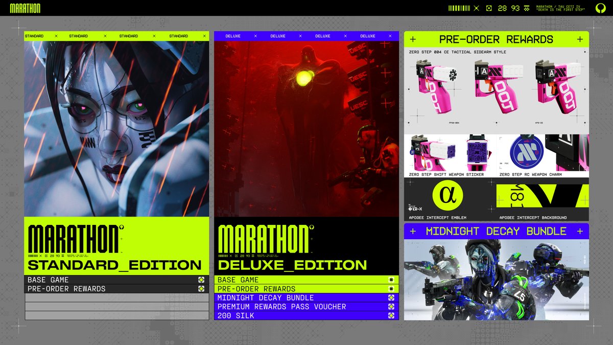 MarathonTheGame's tweet image. Pre-order Marathon now. Marathon releases March 5, 2026.

Details: bung.ie/4rl5QfF