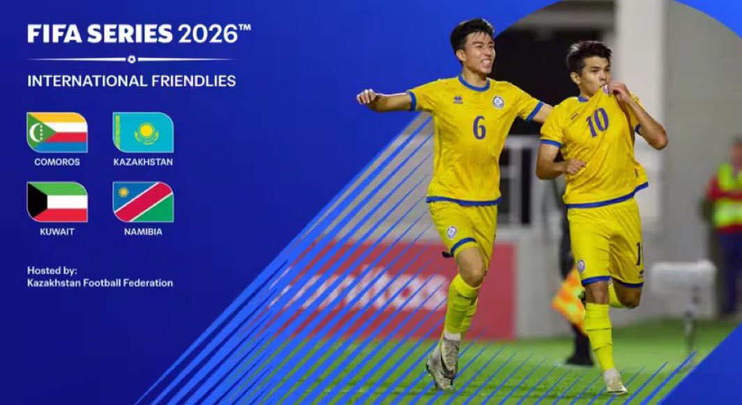 رسمياً🚨| منتخب الكويت سيشارك في (سلسلة الفيفا ) الي تقام في اكثر من دولة ستقام في شهر 3 المقبل بالتوقف الدولي 

مجموعة الكويت I 🇰🇼 :

جزر القمر🇰🇲  تصنيف 108
كازاخستان🇰🇿 (المستضيف) تصنيف 115
ناميبيا 🇳🇦 تصنيف 119
الكويت🇰🇼  تصنيف 135

#منتخب_الكويت #kuwait #الكويت