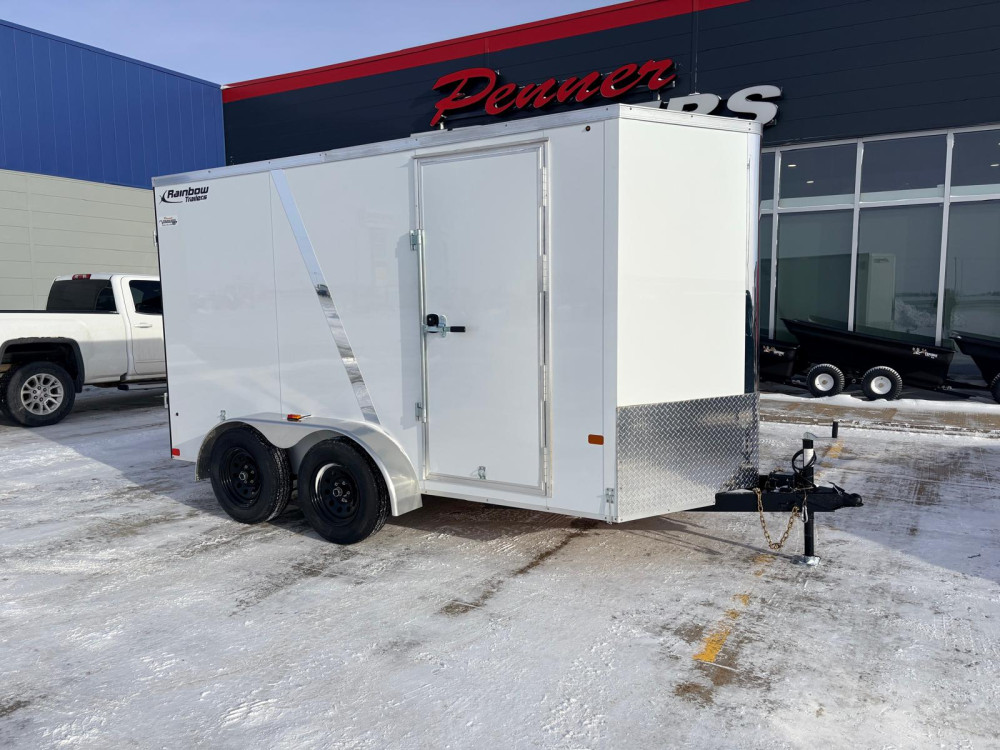 PennerTrailers's tweet image. Available now: 2026 Rainbow Enclosed Trailer (Stock #14248). This trailer is priced to sell at $12,380 and is available at Penner Trailers in Steinbach. Find out more information at dlvr.it/TQRKgZ