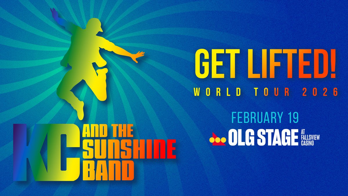 610CKTB's tweet photo. LISTEN | KC and the Sunshine Band are coming to OLG Stage at @fallsviewcasino on February 19th and we want to send you! Tune in to Niagara Knows on Niagara in the Morning all this week for your chance to win a pair of tickets PLUS a $100 dining voucher to OVERTIME Sports Lounge! https://t.co/2rJckXrnqs