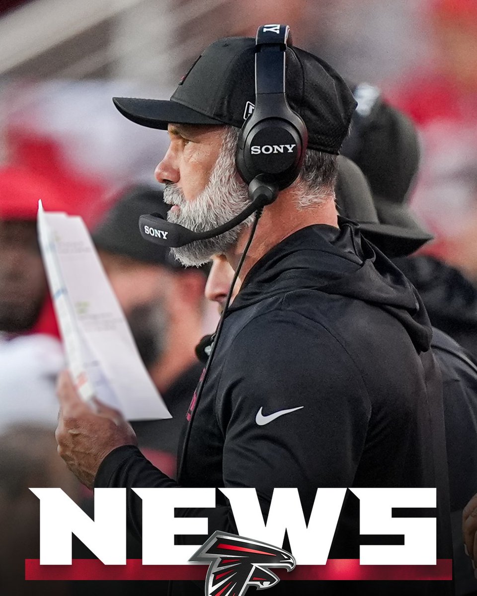 AtlantaFalcons's tweet image. We have retained Jeff Ulbrich as defensive coordinator

atlfal.co.nz/4qnHmC8