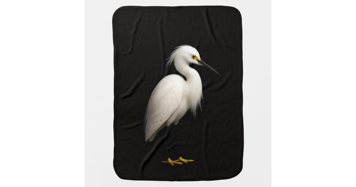Andreww78's tweet image. Wrap yourself in elegance with this luxurious black blanket featuring a stunning snowy egret design. Perfect for cozy nights or as a stylish home accent. Check it out here: zazzle.com/black_4_luxe_b… #HomeDecor #CozyLiving