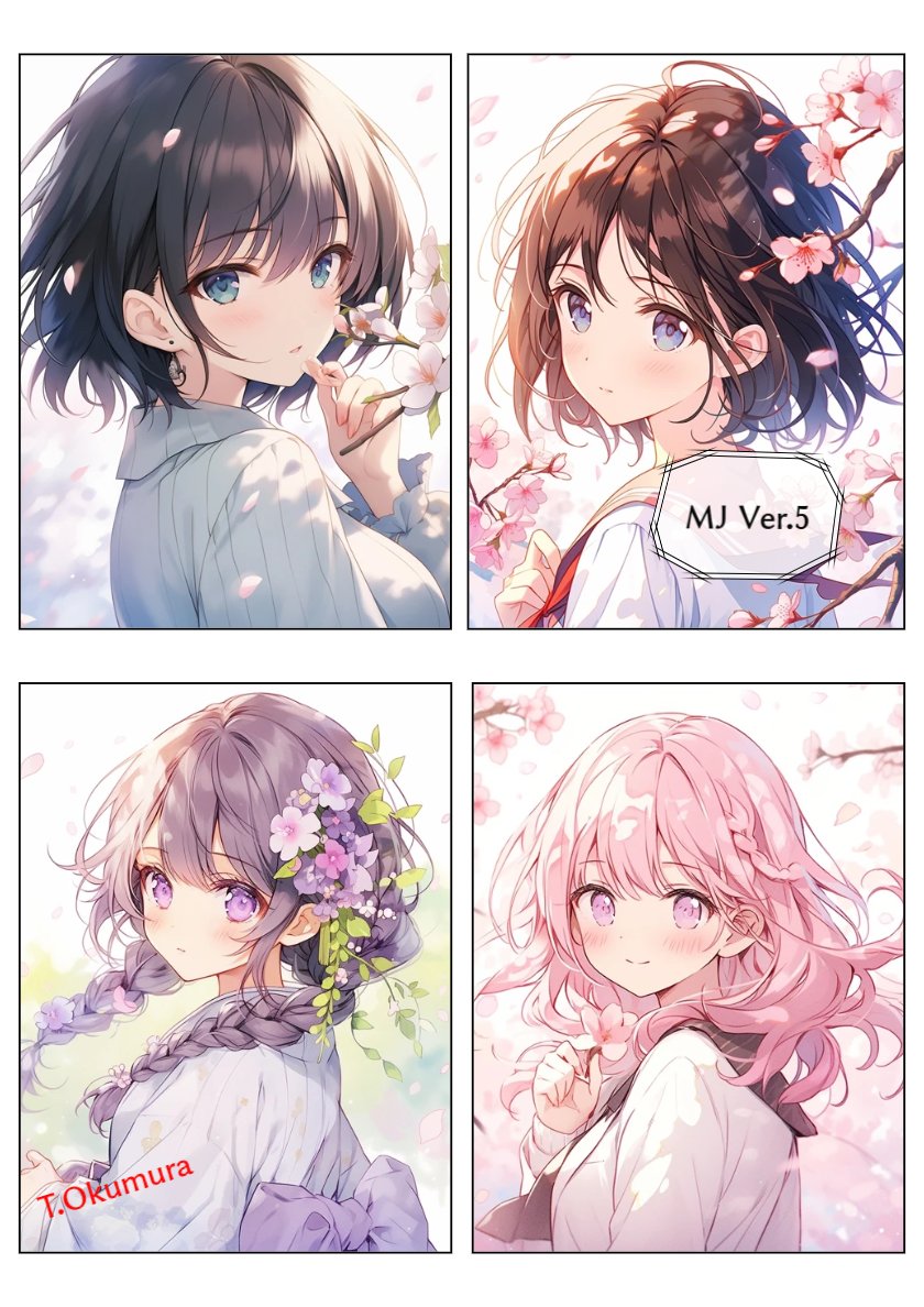 Midjourney最新アップデート②｜Niji Ver.7】 みなさま、おはよう