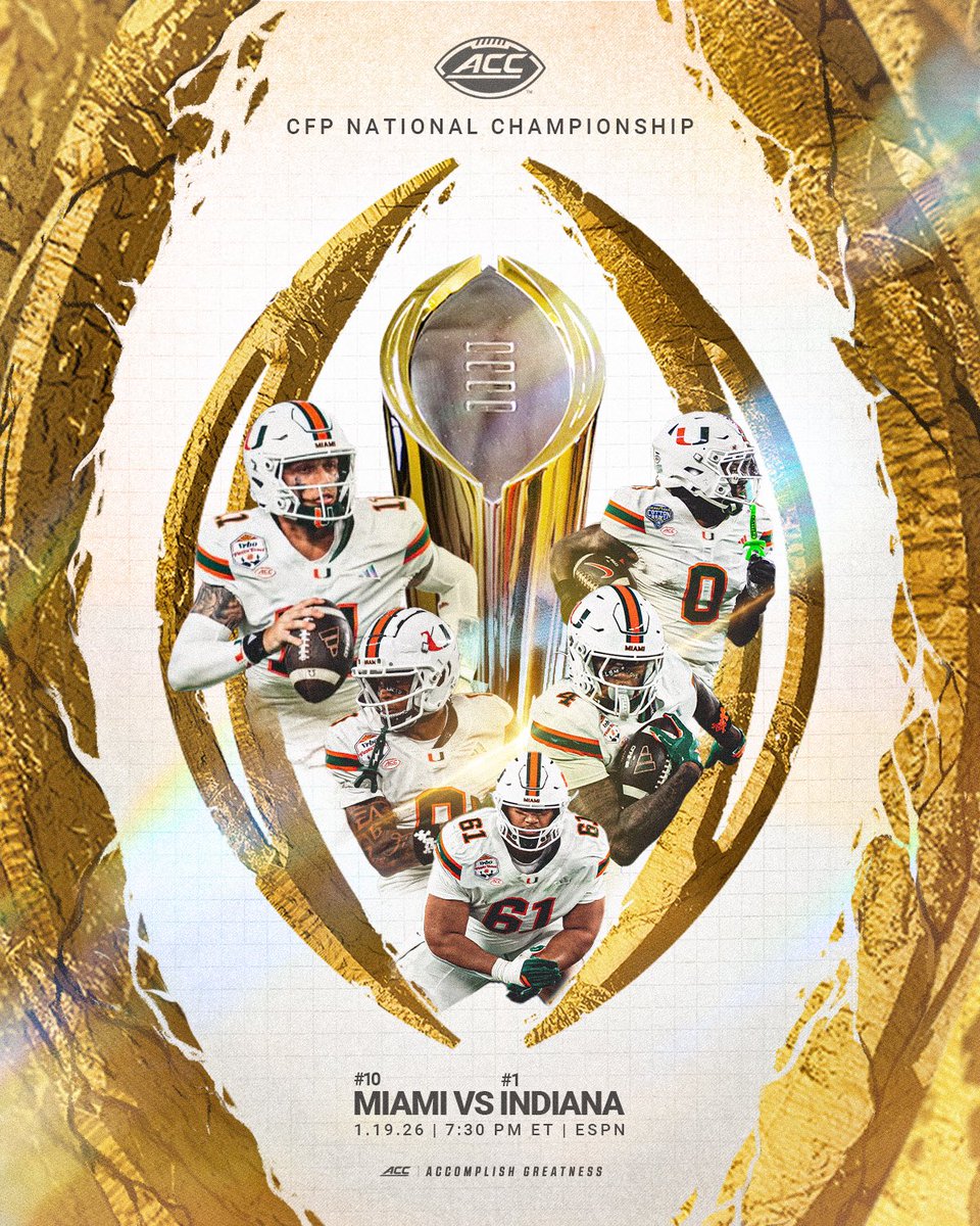 ACCFootball's tweet image. One more. #NationalChampionship