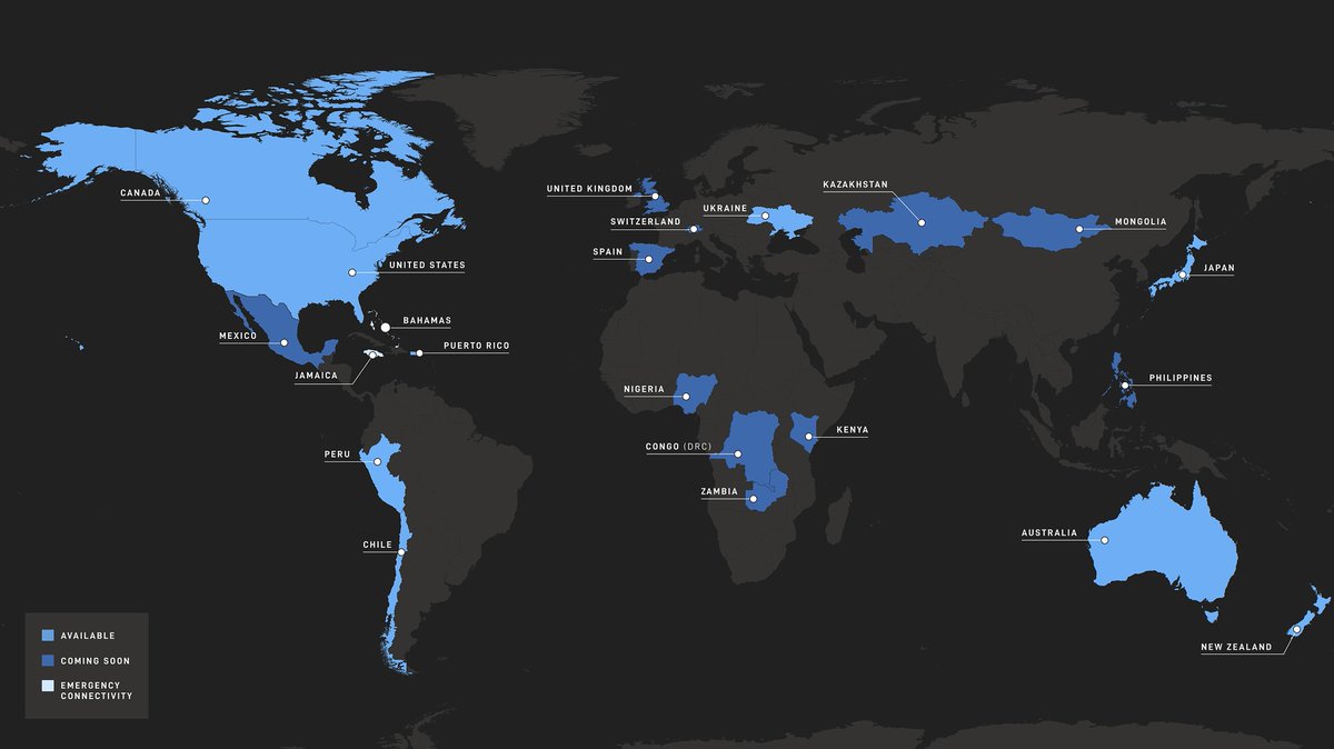 NEWS: Globe Telecom has signed a deal with <a href="/Starlink/">Starlink</a> to launch direct-to-cell satellite connectivity (Starlink Mobile) in the Philippines within the next few months.

The operator said in a statement it will be the first to offer Starlink’s satellite-to-mobile service in the