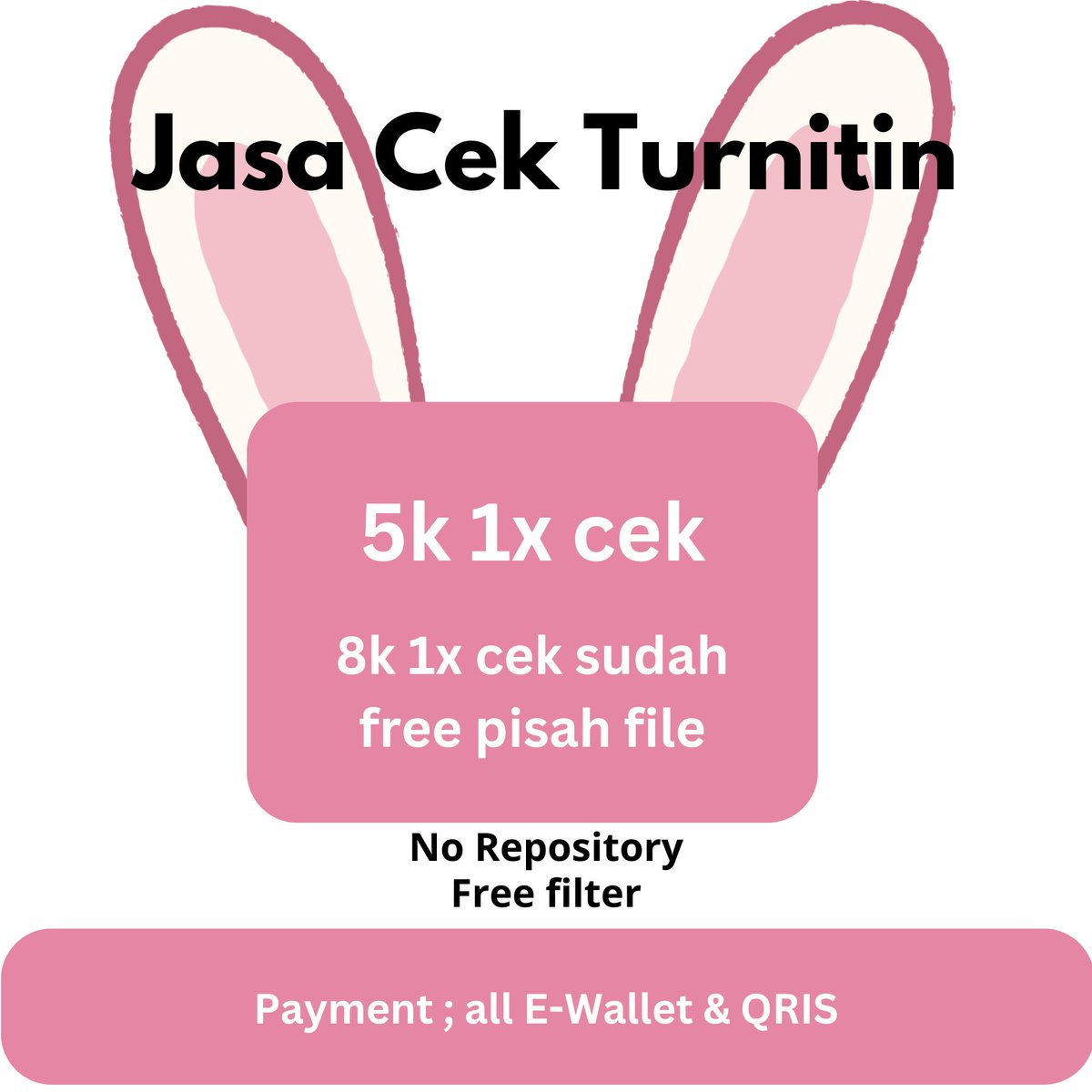 Cici | Cek Turnitin tweet media