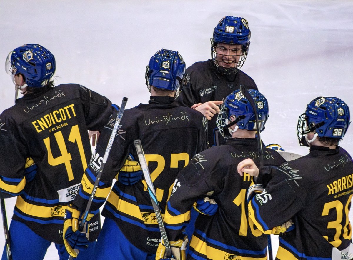 It was quite the night for our young Knights at The Castle ⚔️

🎩 Edgars Vengis scored a HAT-TRICK
🏒 Danny Harrison scored his FIRST goal in a Leeds jersey

Read what Head Coach Ryan Aldridge had to say here 🔗 tinyurl.com/mj4yt5pj