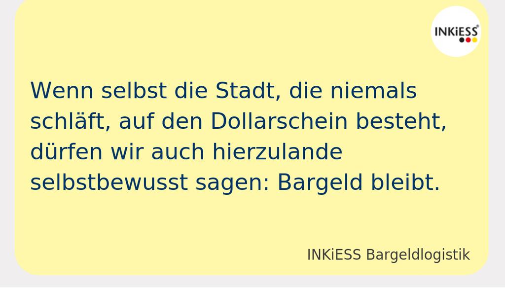 inkiess_berlin's tweet photo. Der Bundesstaat New York hat ein Gesetz verabschiedet, das den Einzelhandel und die Gastronomie verpflichtet, Bargeld als Zahlungsmittel zu akzeptieren.

Beitag lesen 👉 https://t.co/EDlpMwE85L

#Bargeldblog #bargeld #ichzahlebar https://t.co/5AoHrbY4Zg