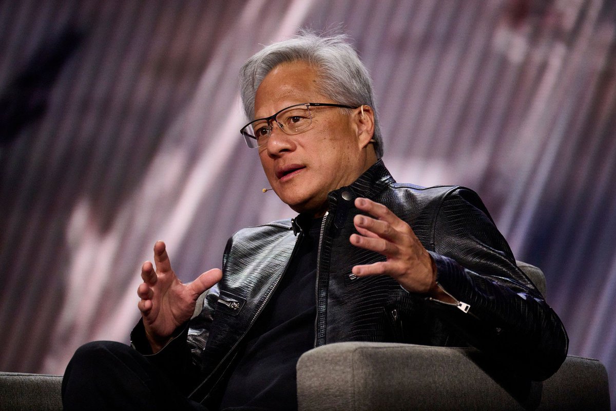 JUST IN: Nvidia CEO Jensen Huang: Bitcoin = energy turned into money.