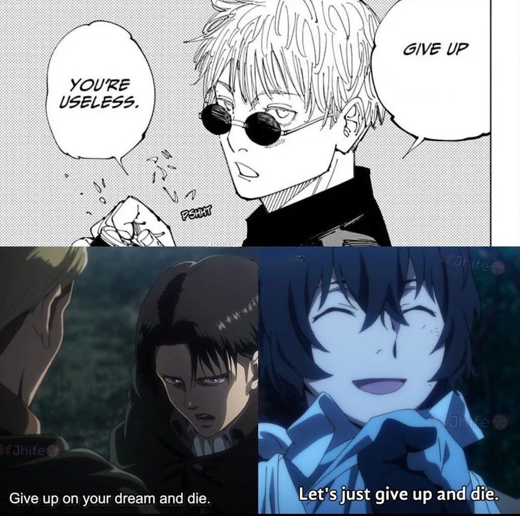 anime_shots's tweet photo. Best motivation lines in anime: https://t.co/lj80VKWGWi