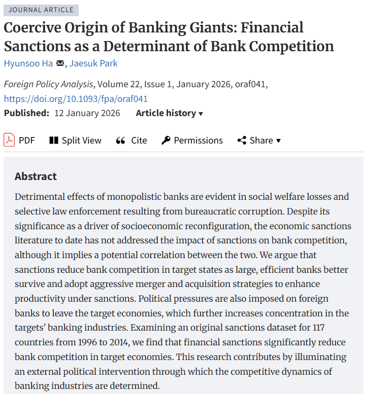 Foreign Policy Analysis (FPA) Journal tweet media
