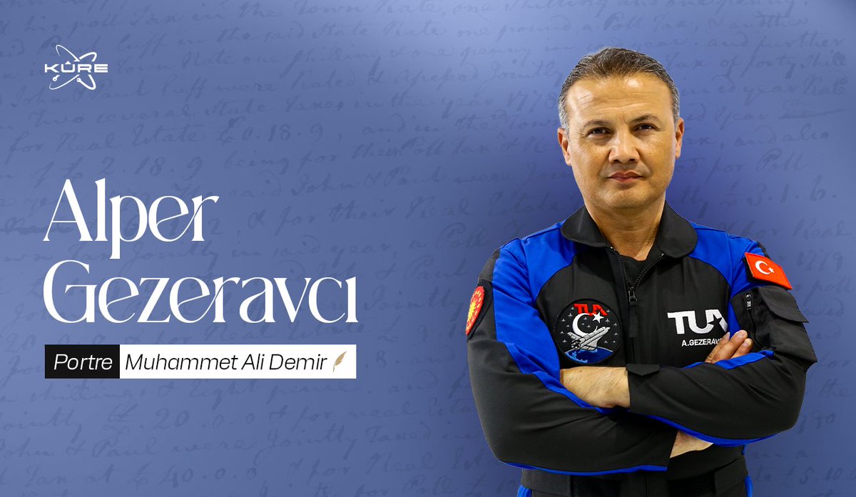 kureansiklopedi's tweet photo. Bir milletin hayalini gerçeğe dönüştürdü.

19 Ocak 2024’te Alper Gezeravcı, Türkiye’nin uzaya çıkan ilk astronotu olarak tarihe geçti. Bu adım, Milli Uzay Programı’nın da hedeflerinden biriydi. 
 
Portre | Alper Gezeravcı

https://t.co/NVJ2DEEXyj https://t.co/O08u2iQIr5