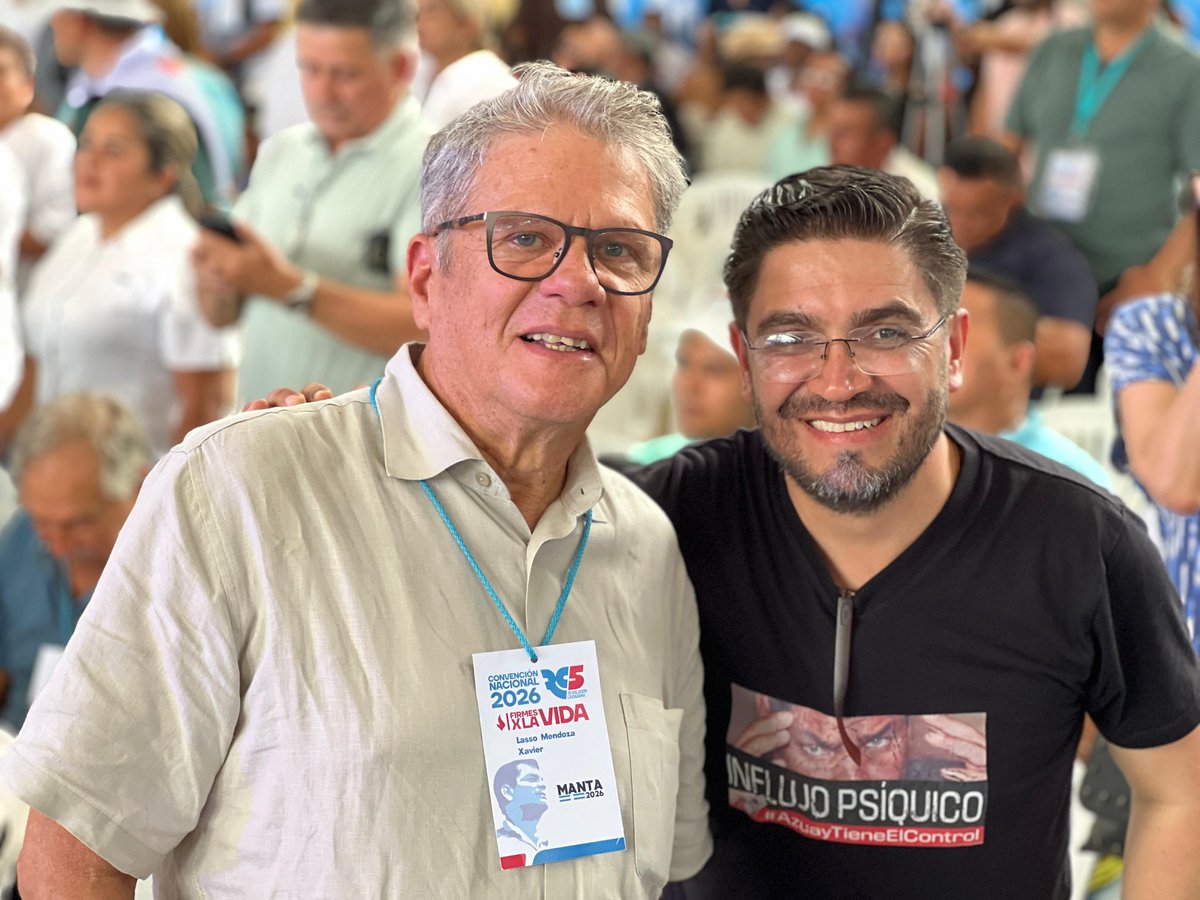 xaviervidalb's tweet photo. La Convención Nacional en Manta demostró q la #RC5 está más viva que nunca: unida, organizada y con el pueblo.
Reconozco la gestión firme d @LuisaGonzalezEc y respaldo la nueva etapa que lidera @GabrielaEsPais en la RC
La Patria se defiende.
¡Hasta la victoria siempre! 💪🇪🇨
#RC5 https://t.co/70OIjQOFHr