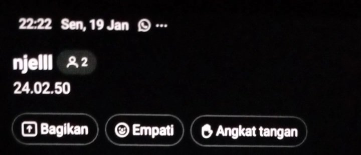 Damn 24jam call ngapain ya yang?