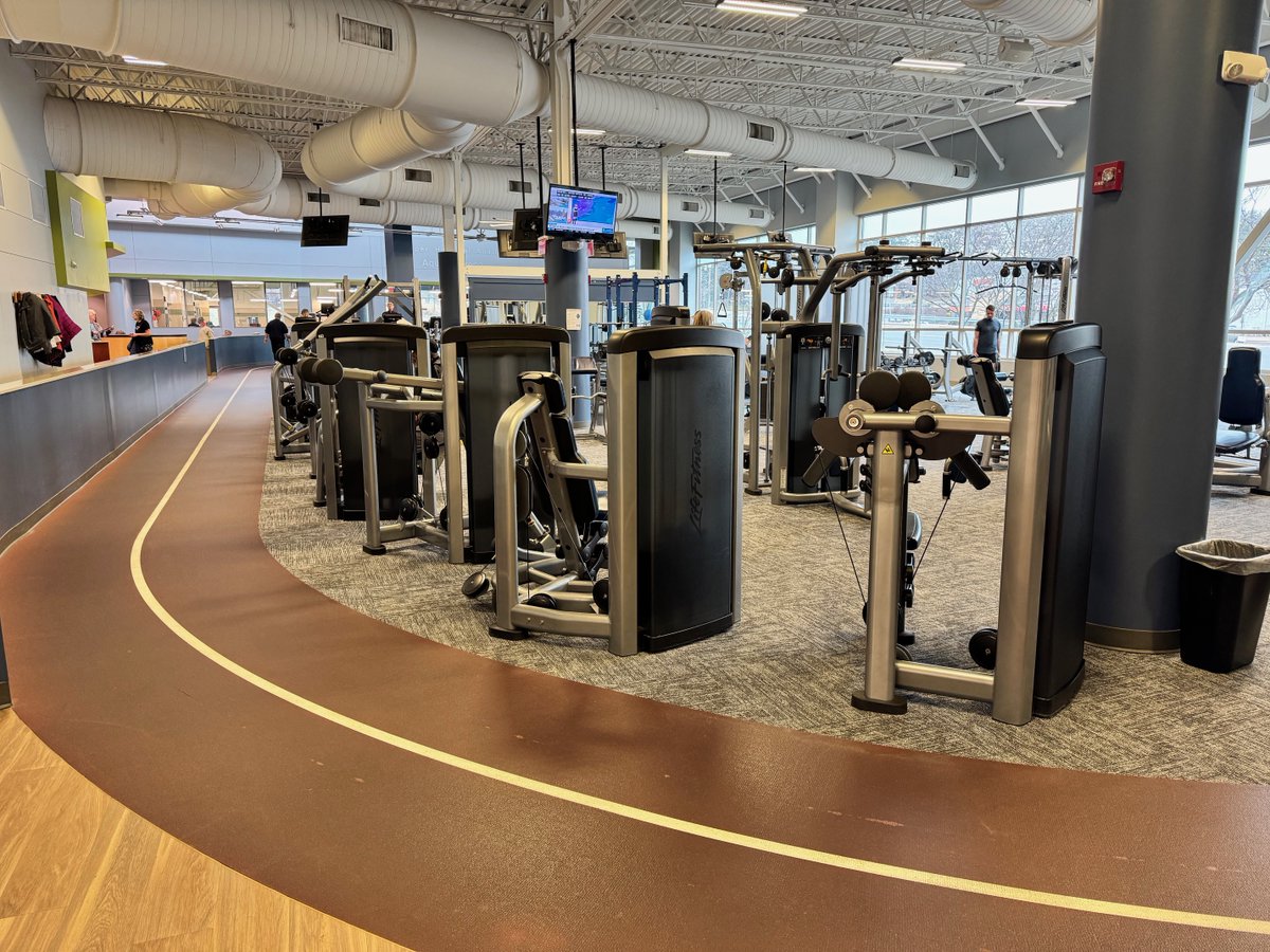 PWC_Culpeper's tweet photo. Walking our indoor track is one way to shake the shivers on a cold day! And with All Access membership that also includes PATH Rec &amp; Fitness Center, you'll have lots of fitness &amp; rec choices! Join by 1/31 to save 50% off the one-time All Access join fee! https://t.co/48LK26G1qV https://t.co/9ENGQoflks