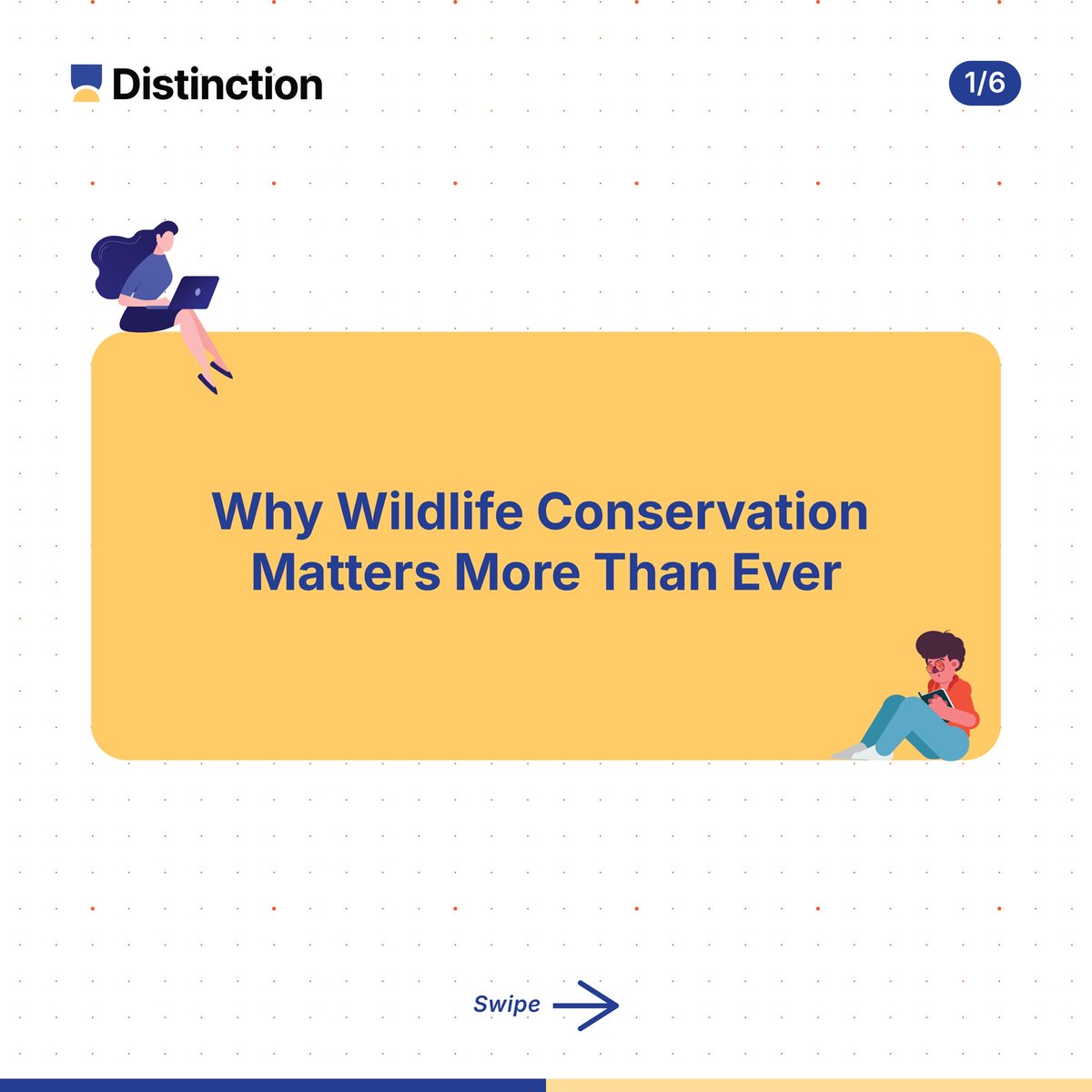 getDistinction's tweet photo. Wildlife conservation is human survival.
Learn the principles that protect ecosystems and preserve biodiversity.

* Start here → https://t.co/zTyTd4bNBT

#StudyWithDistinction #EnvironmentalScience
#WildlifeConservation https://t.co/INXhgqnBGu