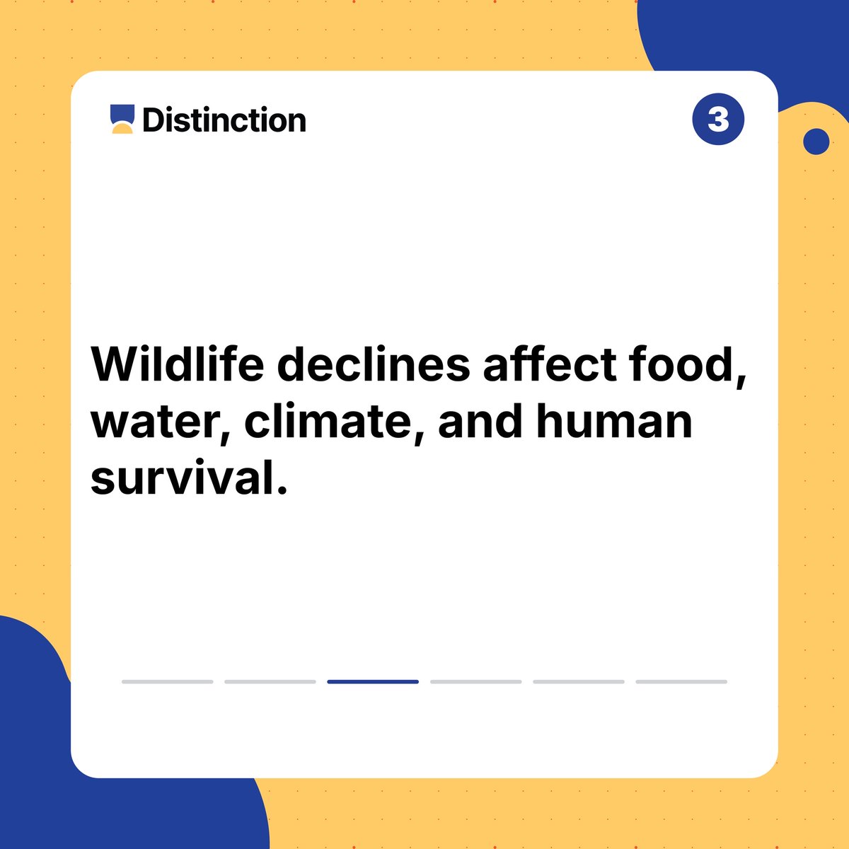 getDistinction's tweet photo. Wildlife conservation is human survival.
Learn the principles that protect ecosystems and preserve biodiversity.

* Start here → https://t.co/zTyTd4bNBT

#StudyWithDistinction #EnvironmentalScience
#WildlifeConservation https://t.co/INXhgqnBGu