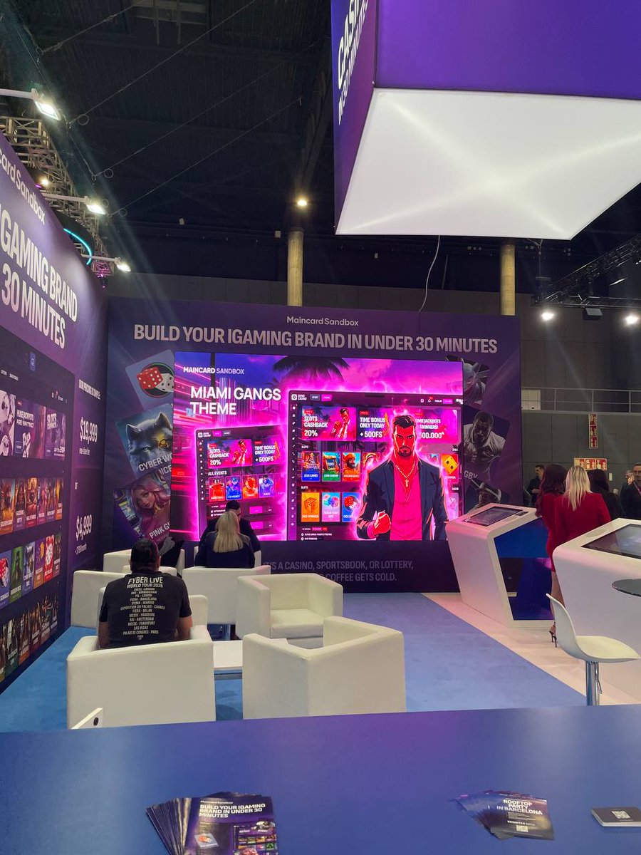 We’re on the ground at ICE Barcelona 2026, and the summit is in full swing.

At ICE, the Maincard team is:
➖ presenting Maincard Sandbox
➖ talking about the broader Maincard ecosystem
➖ connecting with partners, builders, and industry leaders
➖ sharing our vision of how