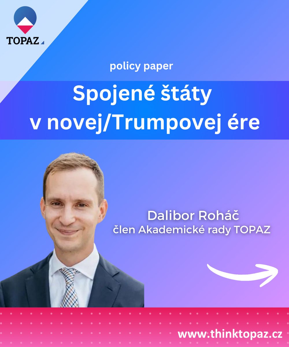 TOPAZcs's tweet image. 🇺🇸 Návrat Donalda Trumpa do Bílého domu není návratem do roku 2017.

Druhé funkční období přináší zásadní změnu fungování moci, oslabení institucí a posun k vládnutí založenému na osobní loajalitě. Co to znamená pro americkou demokracii?

🔗 thinktopaz.cz/2025/11/11/dai……
