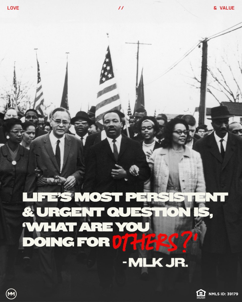TonyCroft's tweet image. Dr. Martin Luther King Jr.’s legacy reminds us that lasting change is built through service and care for others. As we honor his life and leadership today, we reflect on how the actions we take now shape the impact we leave behind.
