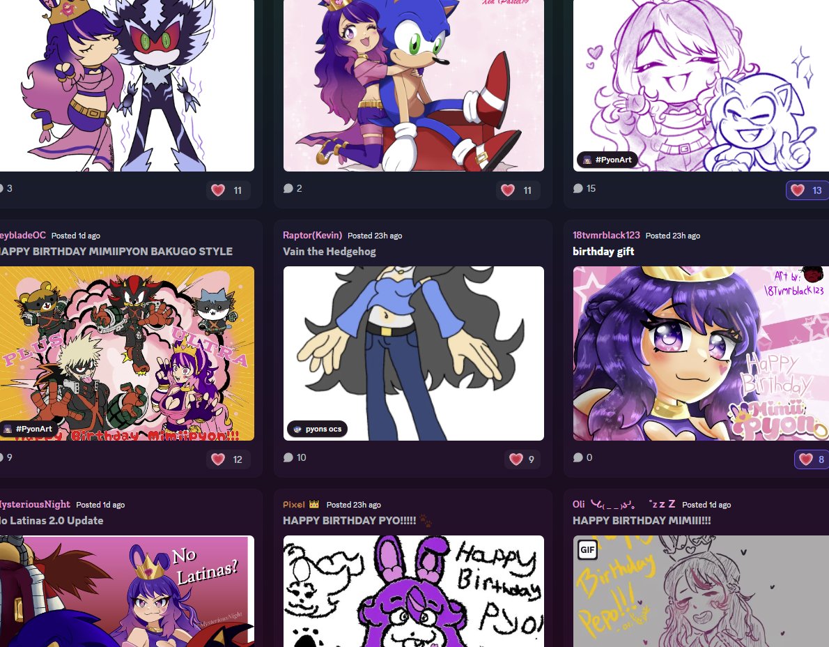 AAA GOT BUSY BUT THANK YOU TO EVERYONE WHO WISHED ME A HAPPY BIRTHDAY, JOINED MY BIRTHDAY PARTY STREAM, DREW SOMETHING GIFTED SOMETHING, JUST EVERYTHING THANK YOUUUU
I LOVE YALL SM AA 🥹🥹🥹