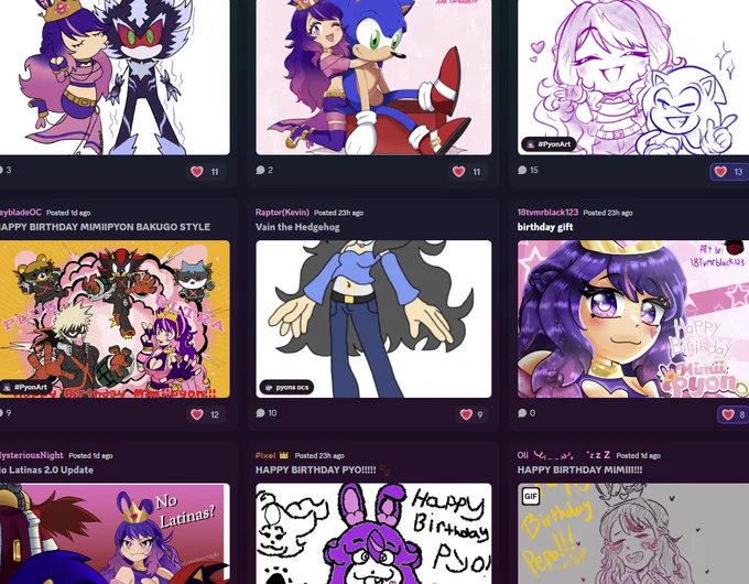 AAA GOT BUSY BUT THANK YOU TO EVERYONE WHO WISHED ME A HAPPY BIRTHDAY, JOINED MY BIRTHDAY PARTY STREAM, DREW SOMETHING GIFTED SOMETHING, JUST EVERYTHING THANK YOUUUU

I LOVE YALL SM AA 🥹🥹🥹 