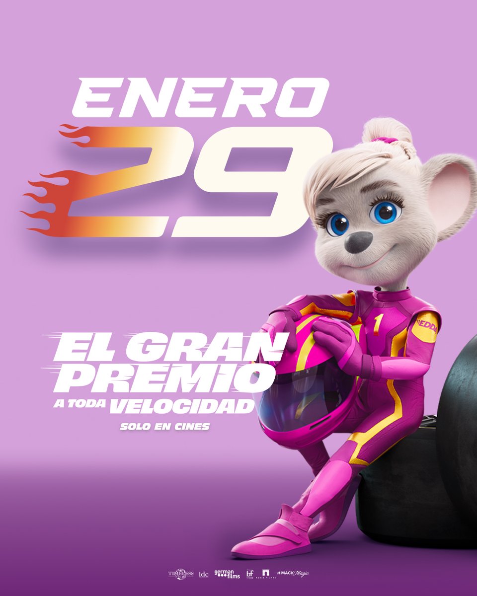 BFdistribution's tweet image. 🔥 Velocidad, adrenalina y cero frenos.
¿Estás listo para la carrera del año?

🏁 El Gran Premio: A toda velocidad
🇨🇱 🇦🇷 29 de Enero, solo en cines 🍿

#grandprix #granpremiolapelicula #bfdistribution