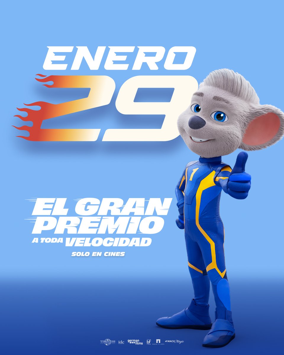 BFdistribution's tweet image. 🔥 Velocidad, adrenalina y cero frenos.
¿Estás listo para la carrera del año?

🏁 El Gran Premio: A toda velocidad
🇨🇱 🇦🇷 29 de Enero, solo en cines 🍿

#grandprix #granpremiolapelicula #bfdistribution