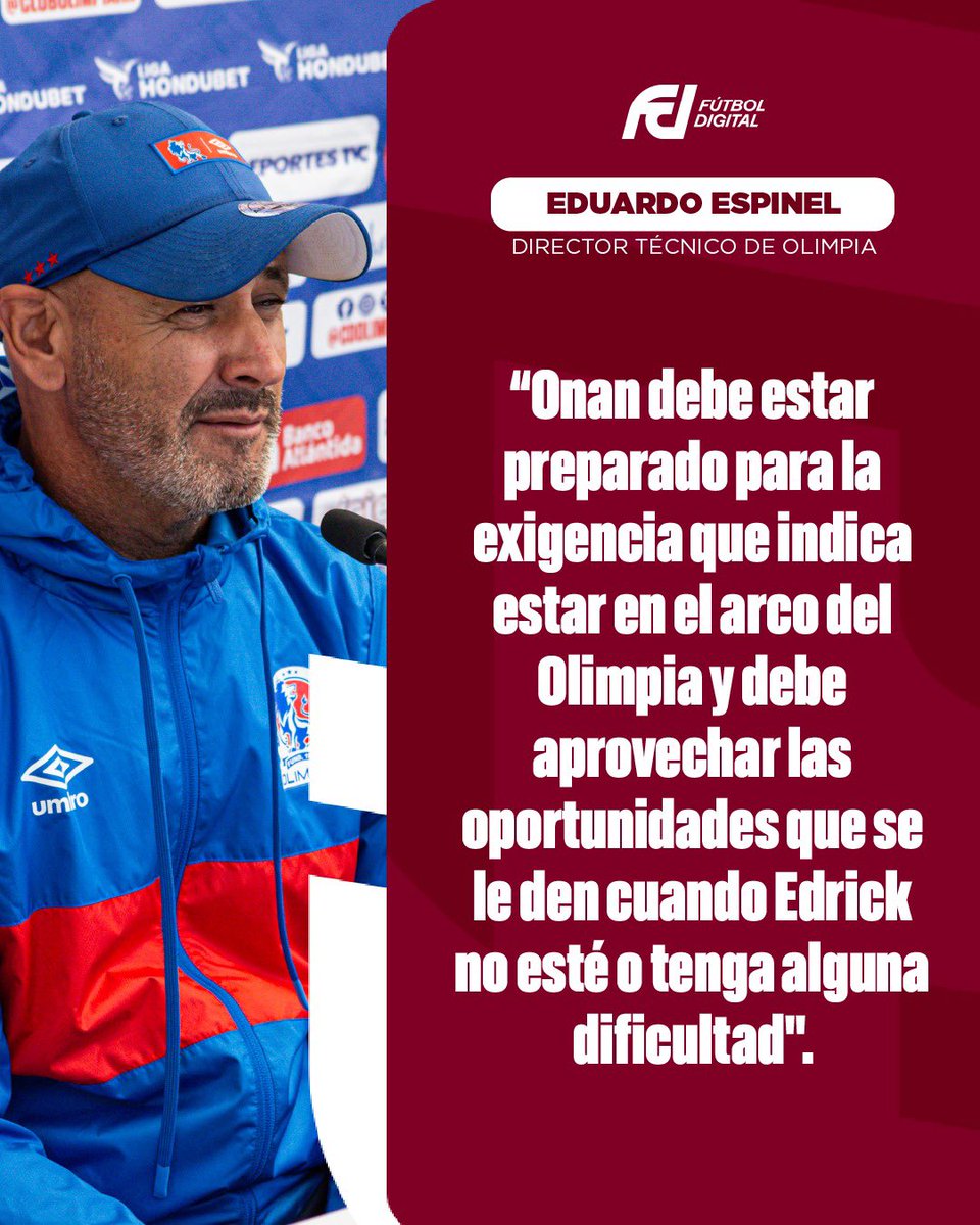 📌Valoraciones de Eduardo Espinel previo al debut del Olimpia en el Torneo Clasura. 🦁