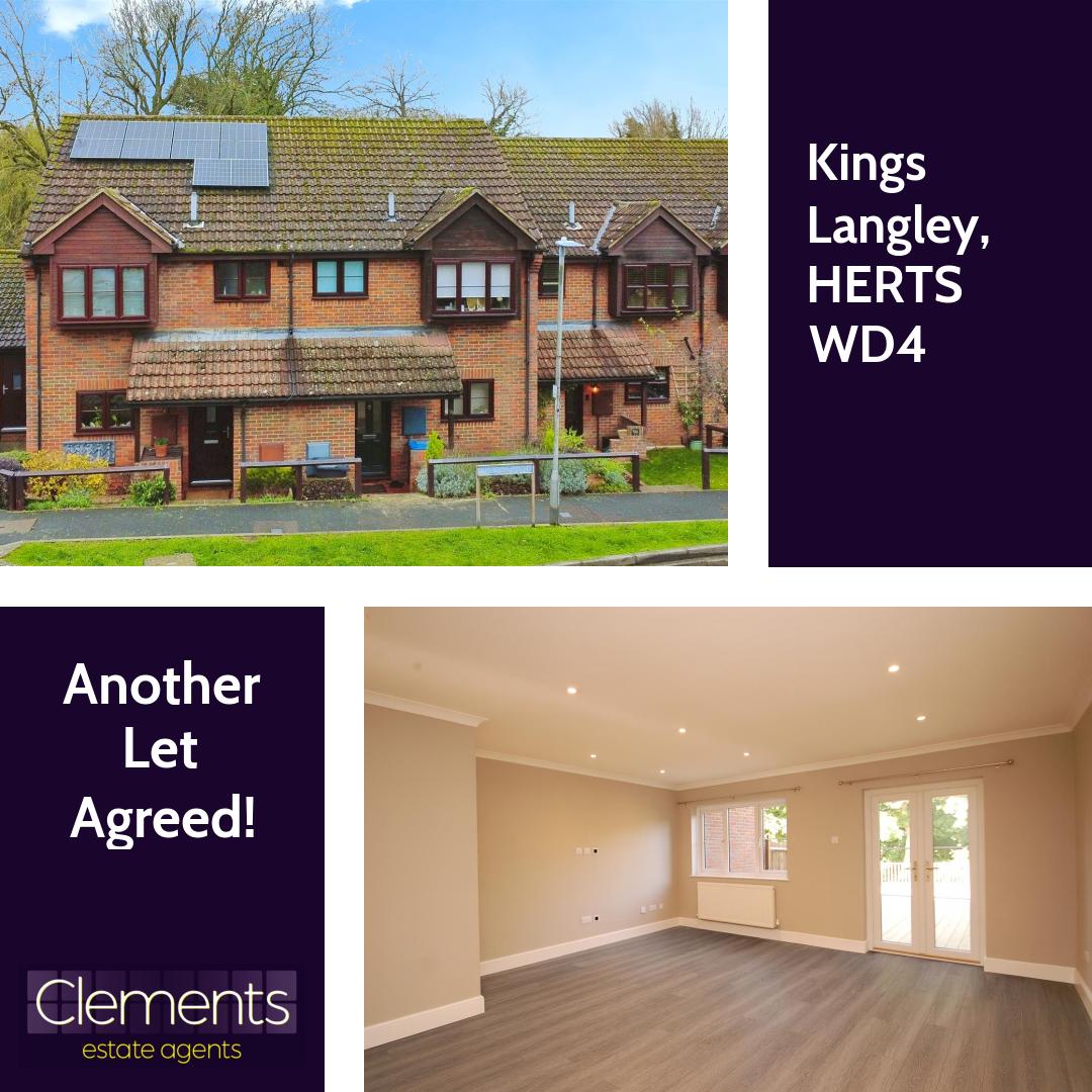 🎉Recently Let Agreed!

Get in touch today for a free valuation!
☎️ 01442 214151
📧 sales@clementsestateagents.co.uk
📧 lettings@clementsestateagents.co.uk