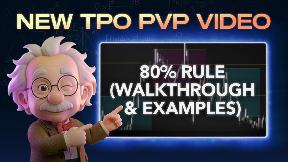 beCoinWise's tweet image. INDICATOR MODULE – TPO PVP: 80% Rule (Walkthrough &amp;amp; Examples)

The 80% Rule is one of the most misunderstood concepts in Market Profile. In this new Coinwise TPO PVP mini-module, we break down what the 80% Rule actually represents, how it works inside real auction logic, and how…
