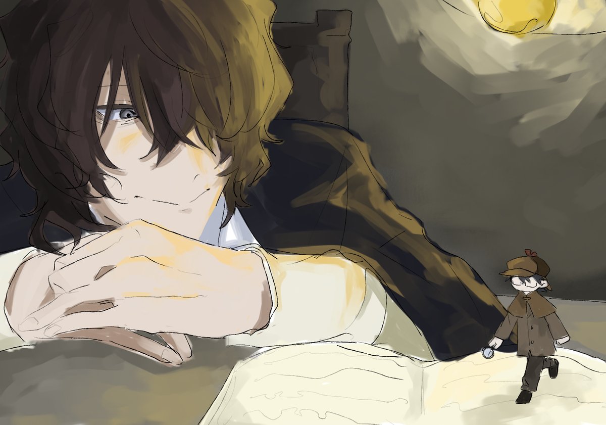 遅れてしまいました
おめでとうございます✍️
#米国の探偵にして知の巨人生誕祭 
#組合の設計者長生誕祭
#名探偵の好敵手であり友人の誕生祭