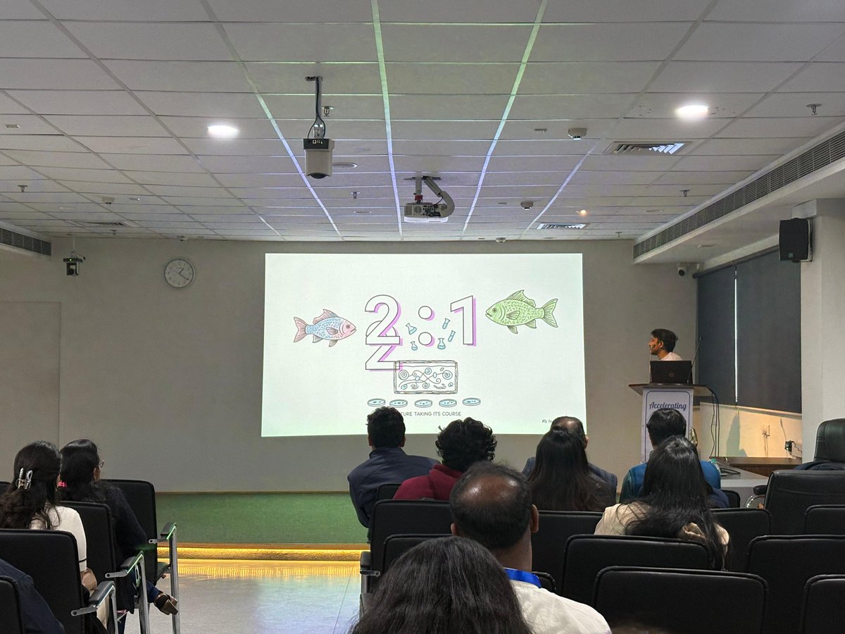 shilpendu_1's tweet photo. Honoured to be invited by BRIC-NIBMG @FollowDbtNibmg  to deliver a talk on zebrafish as a model for anticancer research. Thank you for the invitation and for the thoughtful discussions. https://t.co/qG7oA0FjuL