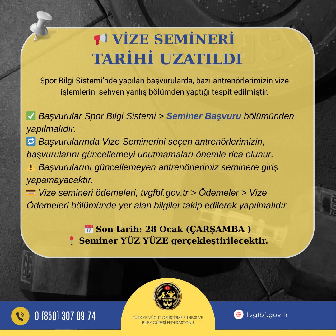 Vücut Geliştirme Fitness ve Bilek Güreşi Fed. tweet media