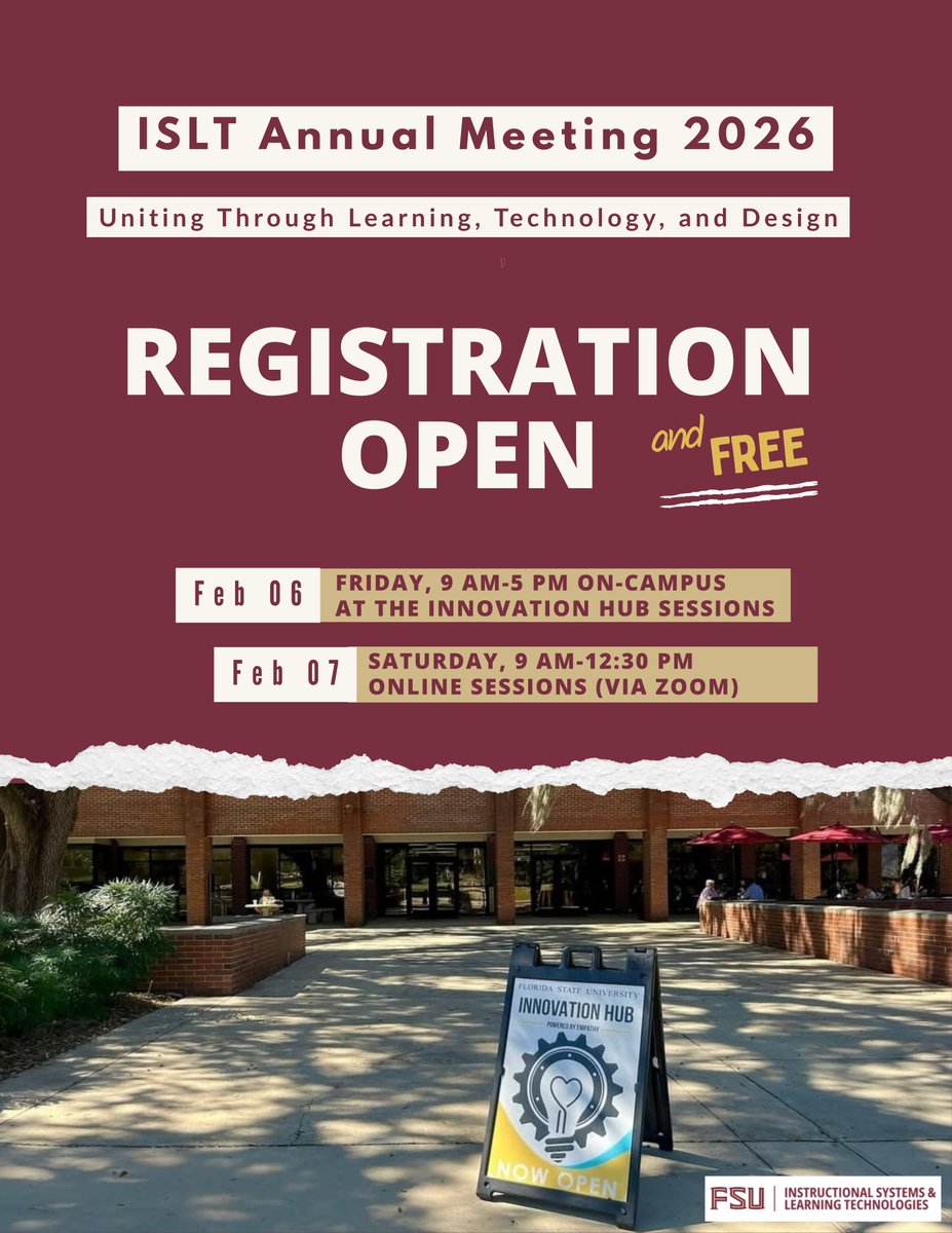 ISLT @ FSU tweet media