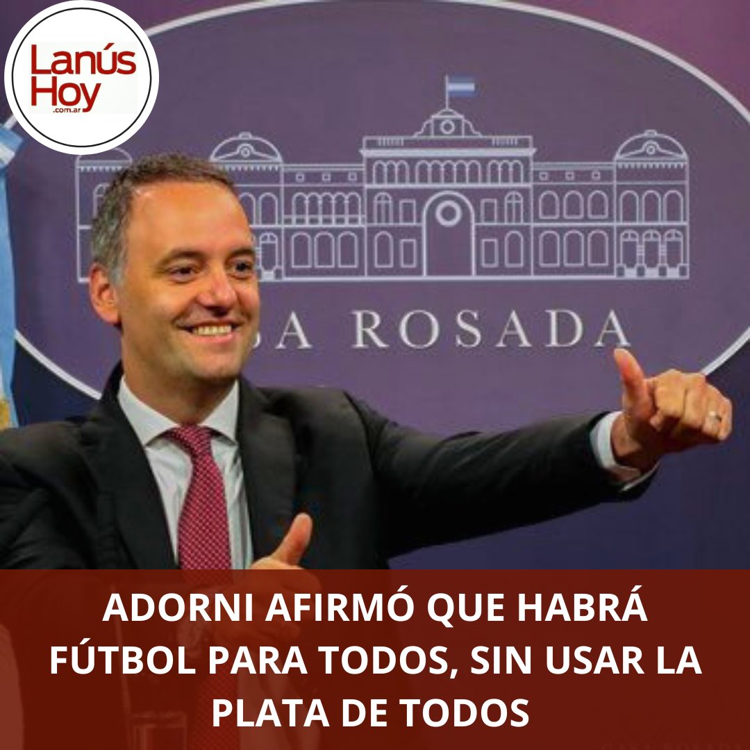 ‼️La Tv Pública y Radio Nacional transmitirán todos los partidos de la Selección en la Copa del Mundo.
"Gracias a un acuerdo comercial, el costo de los derechos de transmisión no será afrontado con el dinero de los impuestos. Para todos, sin usar la plata de todos", afirmó Adorni