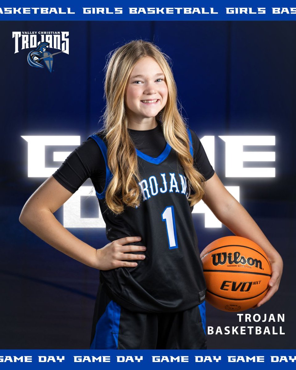 GAME DAY AT HOME! 🏀 The Girls Basketball team starts things off this  afternoon as they host Rancho Solano Prep! Come early and stay late to  support our Trojans with two matchups