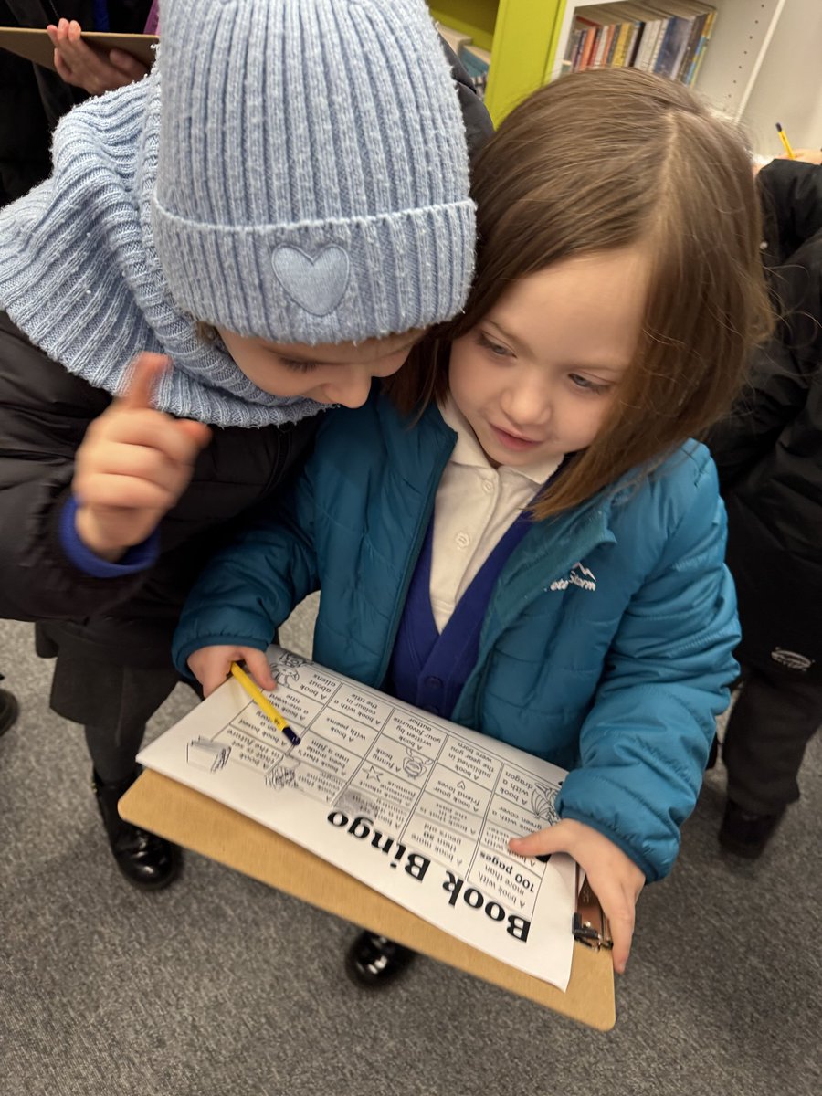 HT_OssettY12's tweet photo. We’ve visited Ossett Library this morning. We read a lovely story and played Book Bingo! We are so lucky to have a library so close to our school! I wonder who will visit after school or at the weekend? 📖📚 https://t.co/0egn2UcD47