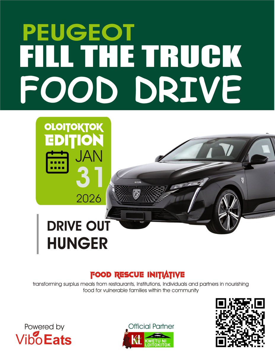 Cars. Community. Compassion.
We fill your car with food and head to Oloitoktok as one convoy to serve those who need it most.
Join the journey this Jan 31.
#ViboEats #ViboZerotoOne #Voluntourism