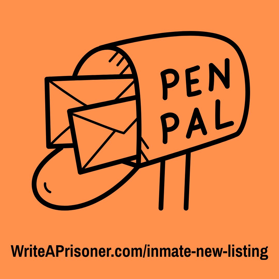 writeaprisoner's tweet image. Do you have a loved one who is incarcerated looking for a pen-pal? If so, you can use this link to create a new pen-pal profile: writeaprisoner.com/inmate-new-lis…

Thank you to everyone who visits our site and writes to an inmate. You make a positive difference! 🥰