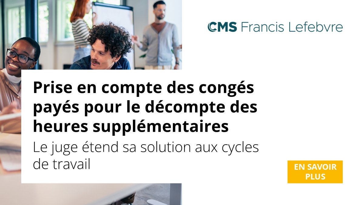 CMS Francis Lefebvre tweet media