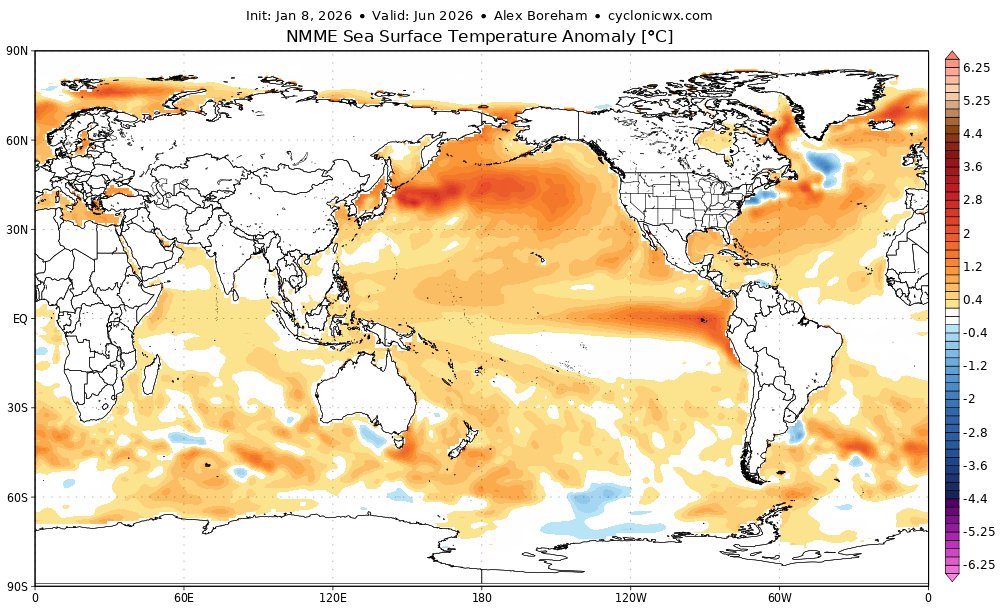 stormyday200's tweet photo. This looks like typical El Nino pattern with -VP anomalies dominating the pacific with sinking in the indian ocean. At face value this looks like a below average season. https://t.co/UnESjZ3vVj
