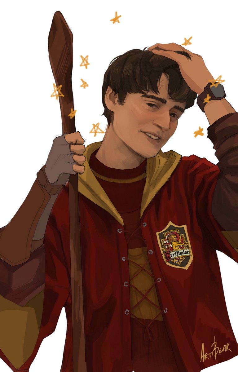 Artist_artibear's tweet image. I usually always come up with Hogwarts AU sooner or later. BUT IT WAS SO OBVIOUS HERE. 

You are a Wizard, Will x2

#StrangersThings5 #WILLBYERS