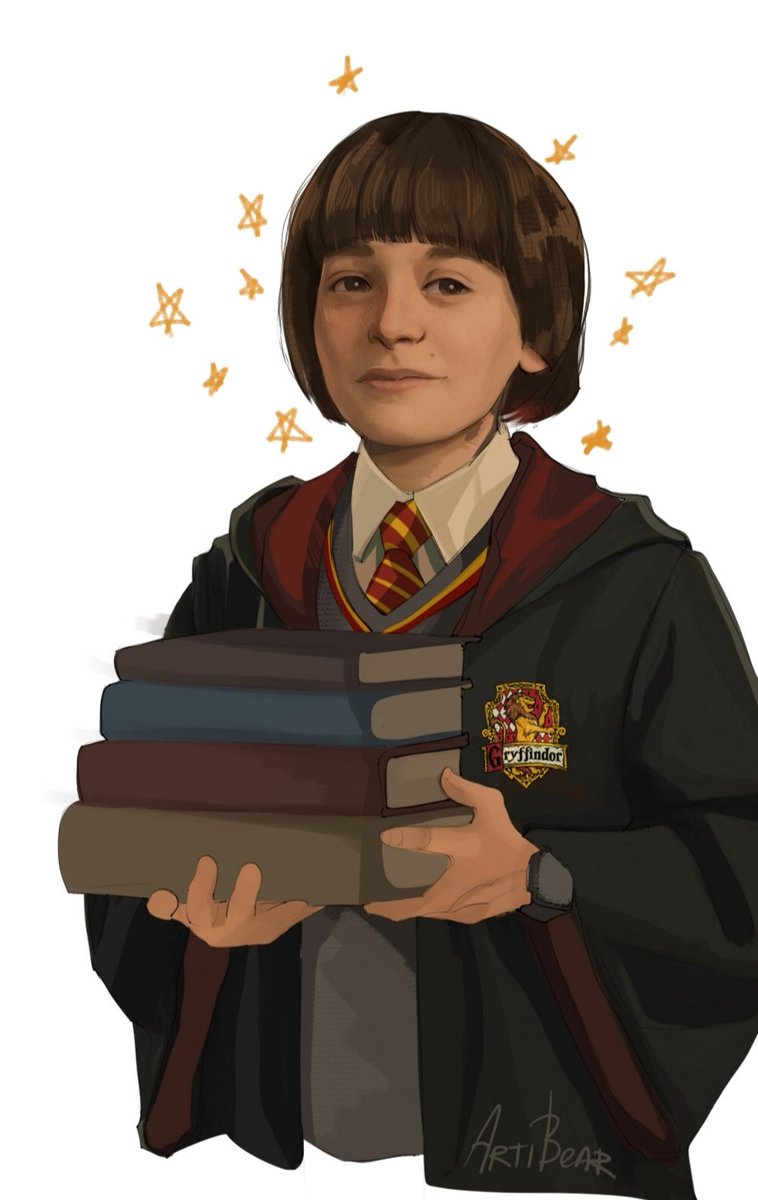 Artist_artibear's tweet image. I usually always come up with Hogwarts AU sooner or later. BUT IT WAS SO OBVIOUS HERE. 

You are a Wizard, Will x2

#StrangersThings5 #WILLBYERS