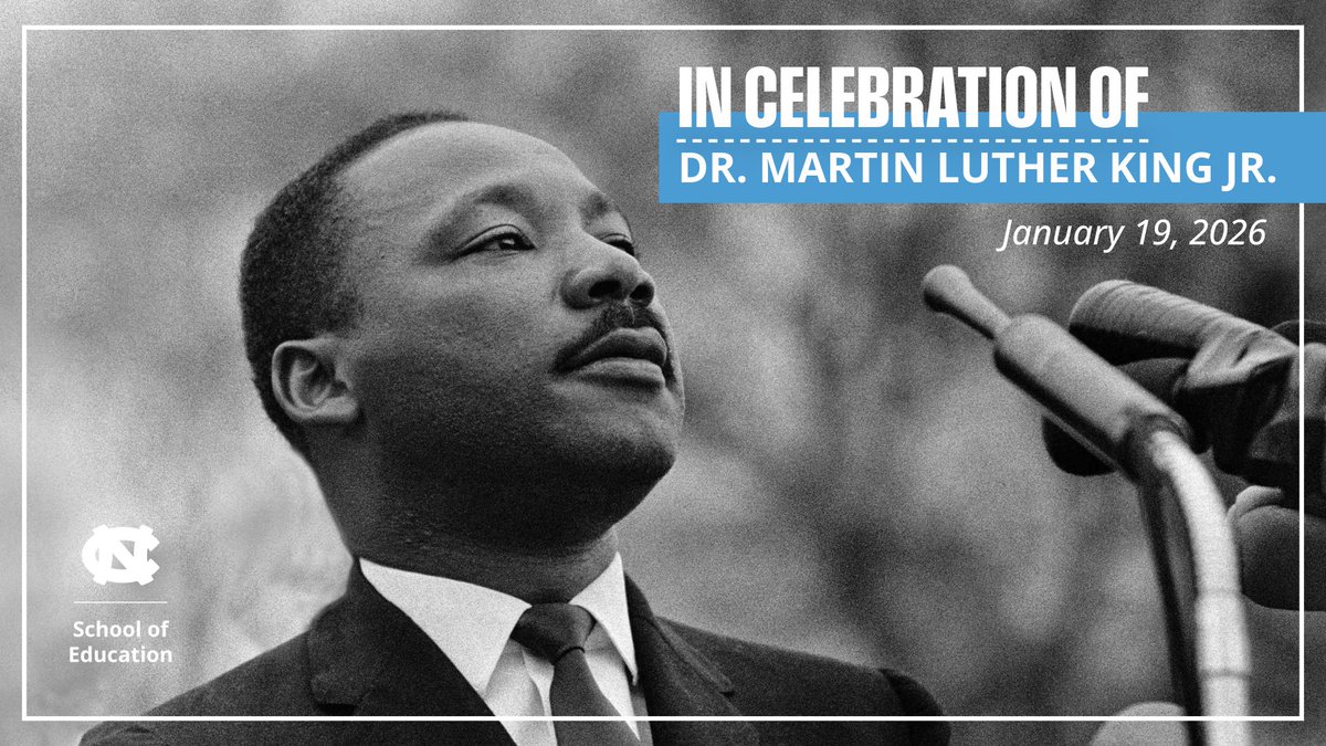 UNC School of Education tweet media