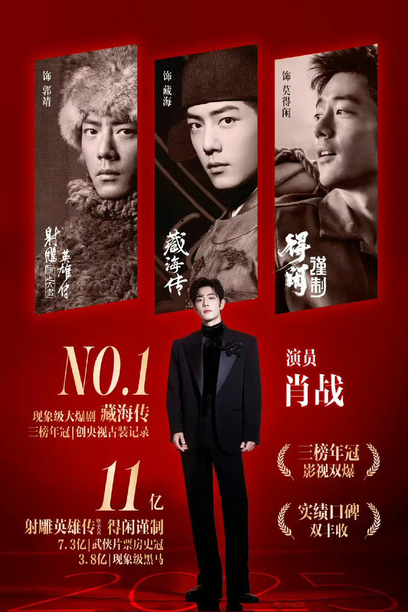 Yesterday evening i found an interesting post about #XiaoZhan from a movie blogger, so i decided to translate it

{{ Let's also talk about actor Xiao Zhan. You know, if we're writing about actor Xiao Zhan, we can't just focus on his impressive year. We all know Xiao Zhan's