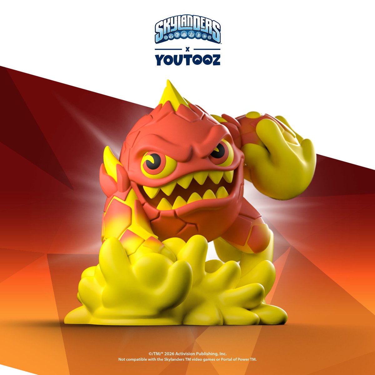 youtooz's tweet image. feed the flame 🔥

all new skylanders x youtooz collection releases on jan 21st at 3pm est 🧝 available 4 weeks only