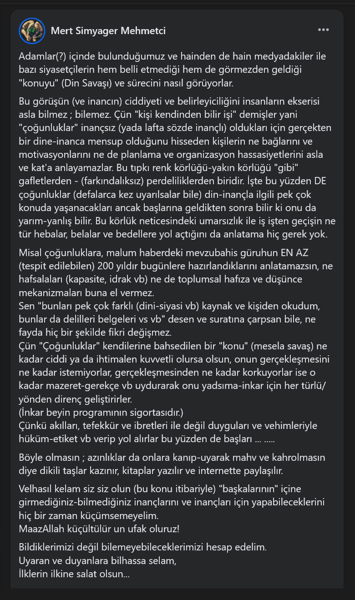 Sonların sonunda
Başların başına...